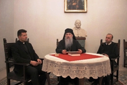 Рим: Папську Українську Колегію Святого Йосафата відвідав  владика Венедикт.(ФОТО)